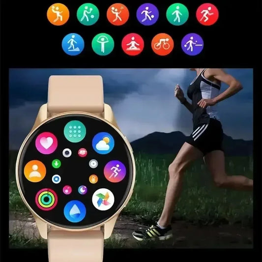 New Women Bluetooth Call Smart Watch HeartRate Blood Pressure Monitoring Smartwatches Waterproof Men Smartwatch For Samsung IOS