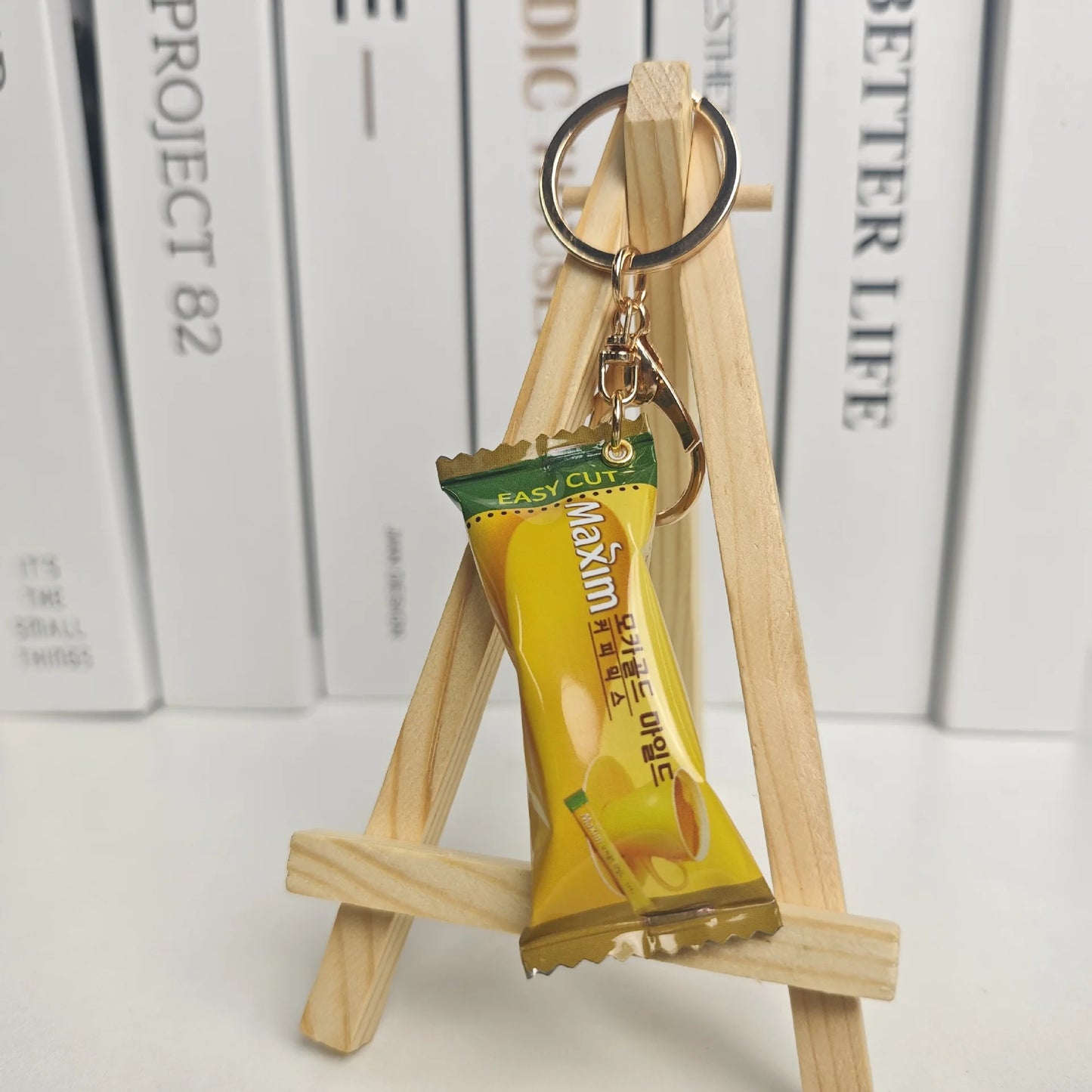 Simulation Instant Noodles Keychain On The Phone Mini Snacks Pendant Bag Pendant Christmas Gifts For The New Year
