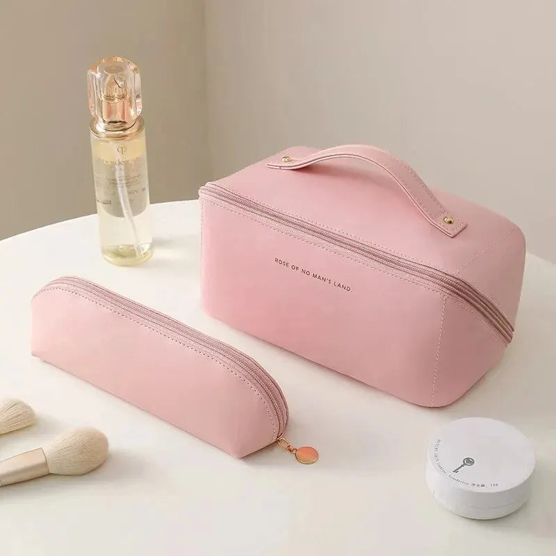 1/2Pcs Cosmetics Storage Kit Large Capacity Travel Toiletry Bag Makeup Bag Ins Advanced Sense Portable Cosmetic Storage Bag