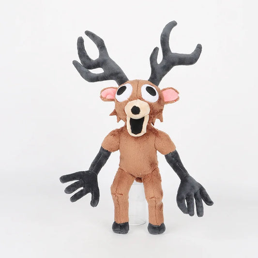 38cm Novelty Cotton 99 Nights In The Forest Deer Game Plush Toys Soft Stuffed Animal Plush Doll for Kids Birthday Halloween Gift