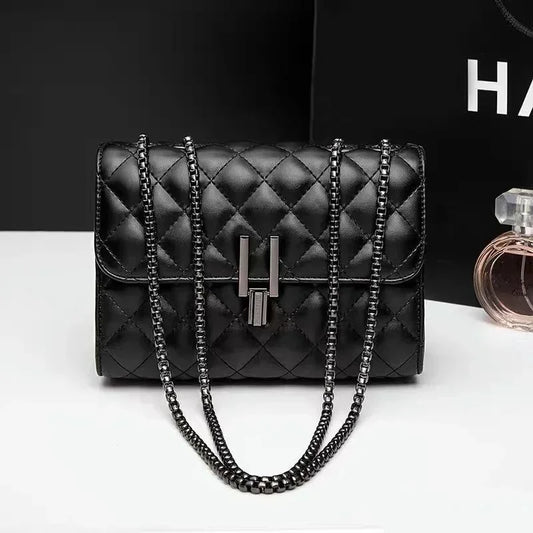 JBTP New Single Female Shoulder Bag New Style Fashion Chain Bag Student Single Shoulder Messenger Bags Women Leather Handbags