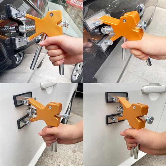 Car Dent Repair Kit Tools Automotive Workshop Auto Body Hail Denting Puller Remover Suction Cup Repair Accessories For Vehicles