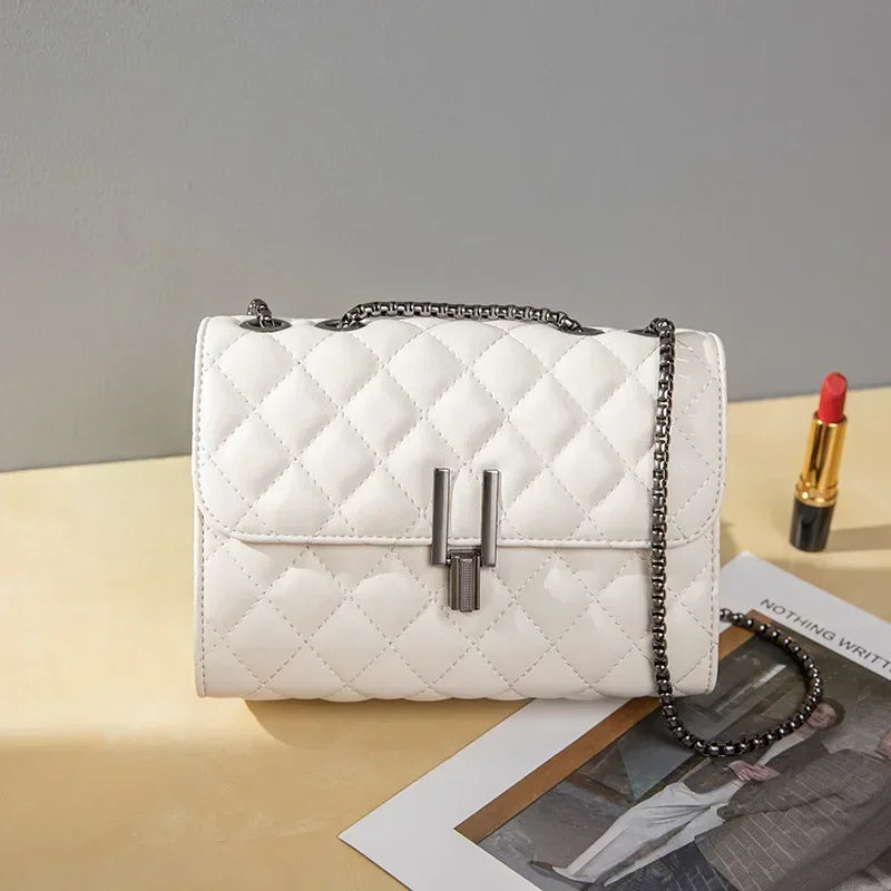 JBTP New Single Female Shoulder Bag New Style Fashion Chain Bag Student Single Shoulder Messenger Bags Women Leather Handbags
