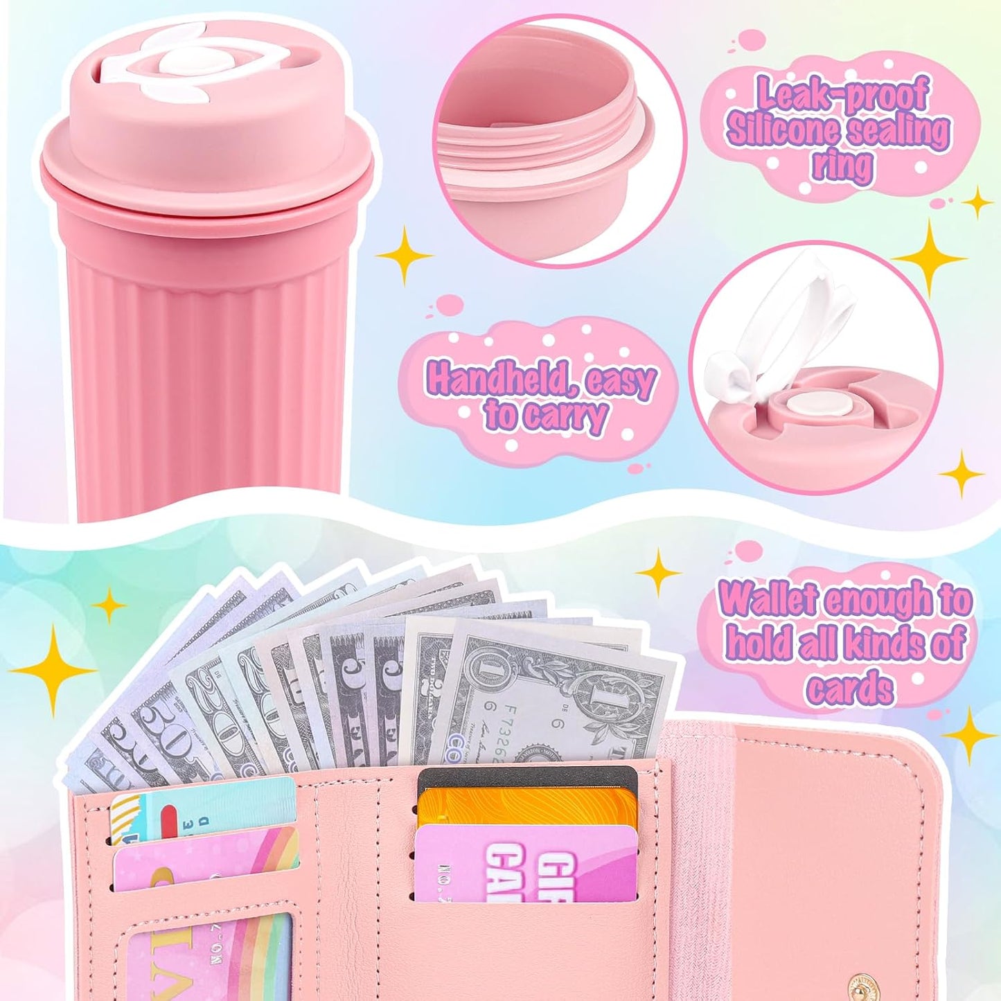 Play Purse for Little Girls, 32PCS Toddler Purse with Pretend Makeup for Kids, Princess Toys Includes Handbag, Phone, Wristwatch, Silk Scarf Kids Toy Purse Birthday Gift for Girls 3 4 5 6 +