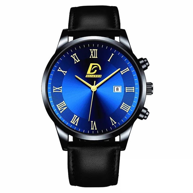 2025 Luxury Fashion Mens Minimalist Watches Luxury Stainless Steel Mesh Belt Quartz Watch Men Business Casual Clock reloj hombre