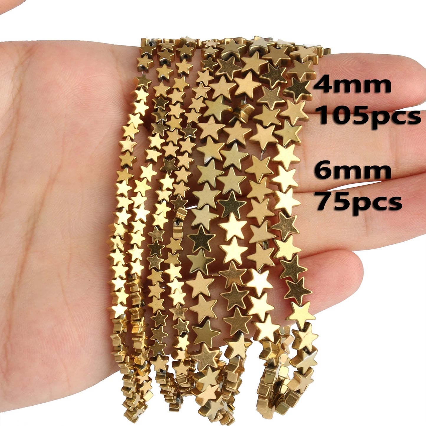 Retention Color AAA+ Gold Plated Hematite Beads Natural Stone Irregular Geometric Beads For Jewelry Making Diy Bracelet