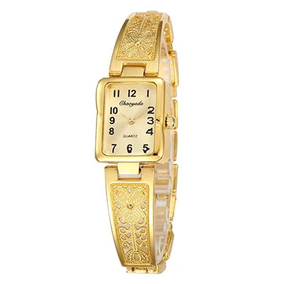 Luxury Gold Stainless Steel Women Bracelet Watches Fashion Woman Watch Casual Dress Ladies Watch Female Clock Relogio Feminino