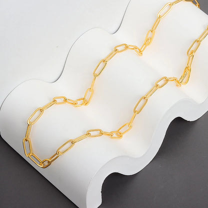 VENTFILLE 925 Sterling Silver Hiphop Necklace New Fashion Simple Geometric Handmade Clavicle Chain Party Jewelry Gifts for Women