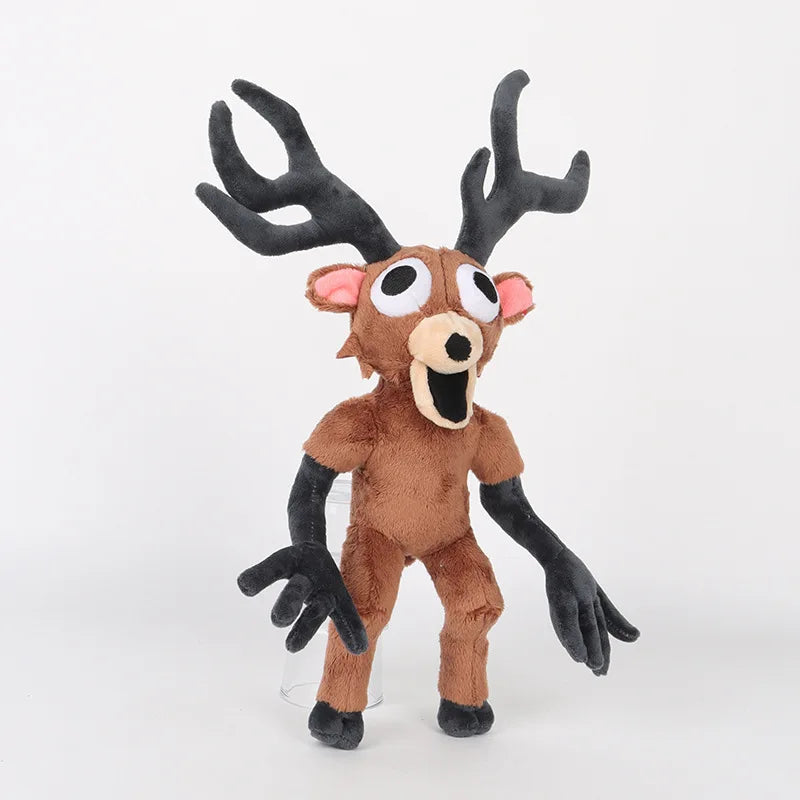 38cm Novelty Cotton 99 Nights In The Forest Deer Game Plush Toys Soft Stuffed Animal Plush Doll for Kids Birthday Halloween Gift