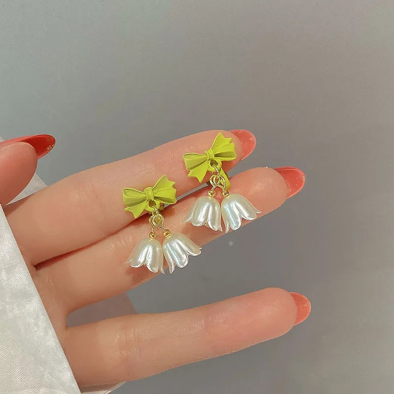 Ear Clip Without Ear Hole Women's Summer Ear Bone Clip Light Luxury High Grade Pearl Earrings Minority Temperament Versatile