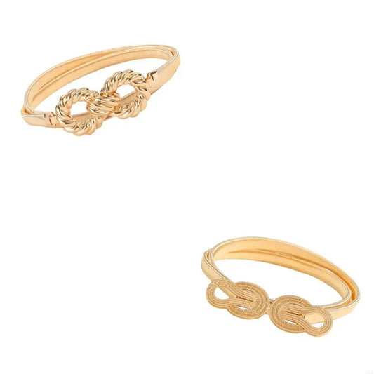 Elastic Waistband Adjustable Waist Belt Simple Stretchy Band For Formal Outfit