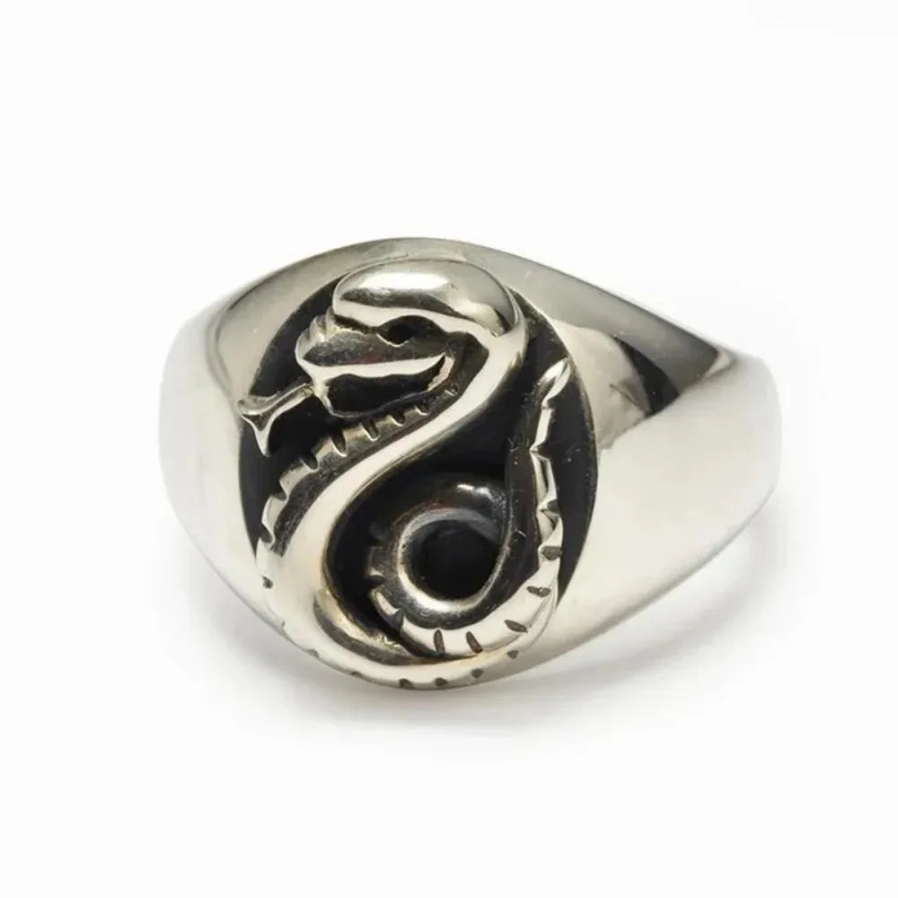 New Retro Simple Men and Women A Variety of Trends of Light Luxury Fashion Ring Personality Party Popular Gift Ring Jewellery