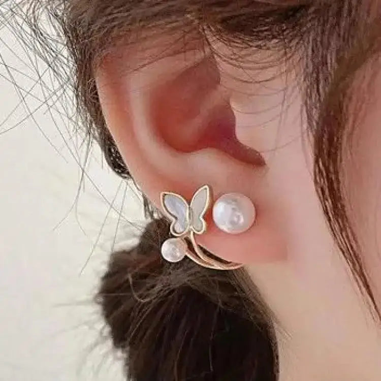 Korean Fashion Seven Star Zircon Earrings For Women Jewelry 2025 Trending New Luxury Women's Crystal Stars Stud Earrings Gifts