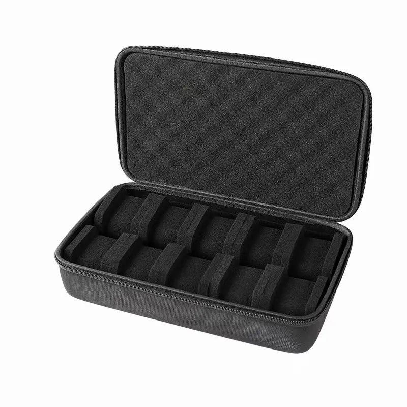 Watch Box Organizer For Men or Women，Watch Travel Case Portable Storage Watch Display Holder for Wristwatches and Smart Watches