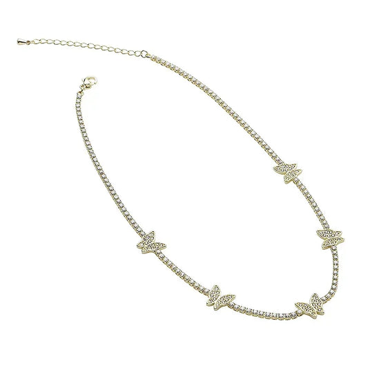 Retro necklaces, fashionable clothing necklaces, butterfly necklaces, and simple collarbone necklaces