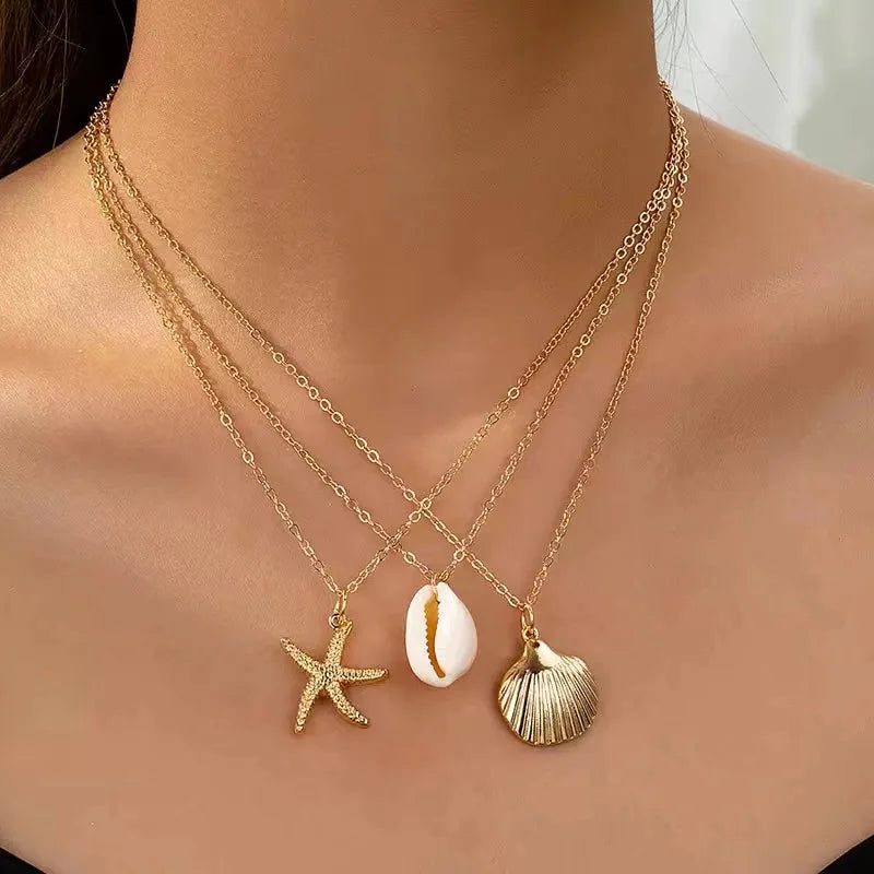 Fashion necklace accessories, collarbone chain 45+5 cm, golden stainless steel chain link necklace, fashion jewelry, adjustable