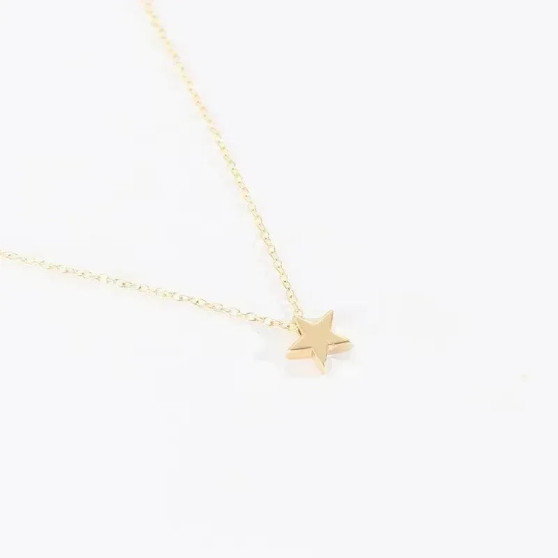 1Pcs Simple Chokers Necklace for Women Heart Shaped Pendant Necklaces Bohemia Cheap Jewelry for Girls Clavicular Chain jewelry