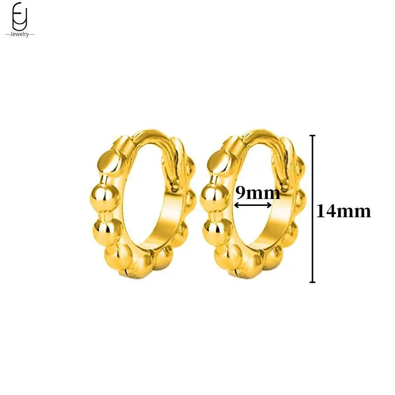 925 Sterling Silver Needle Vintage Gold Earrings Luxury Long Chain Tassel Crystal Hoop Earrings for Women Party Trend Jewelry