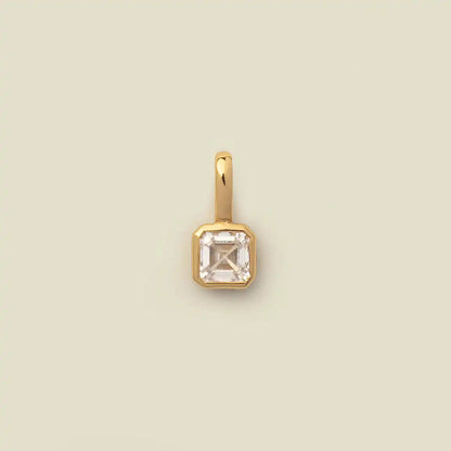 Stainless Steel Pendant DIY Birthstone Necklace for Woman Gold Color Designer Pendant Necklaces Bir
