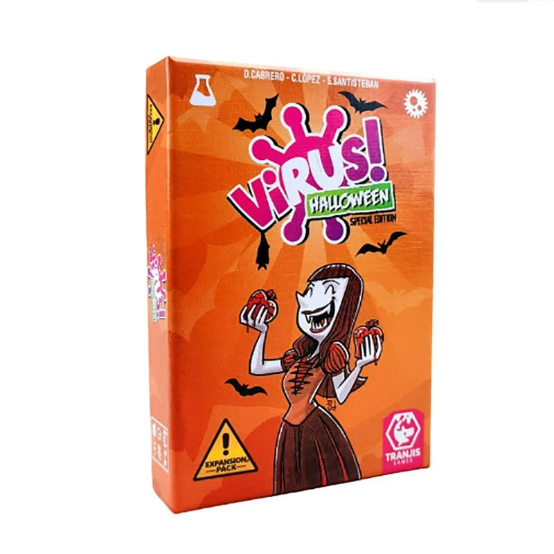 Virus 1 2 3 Board Game the Contagiously Fun Card Game Spanish English French Version Party Game for Fun Family Game