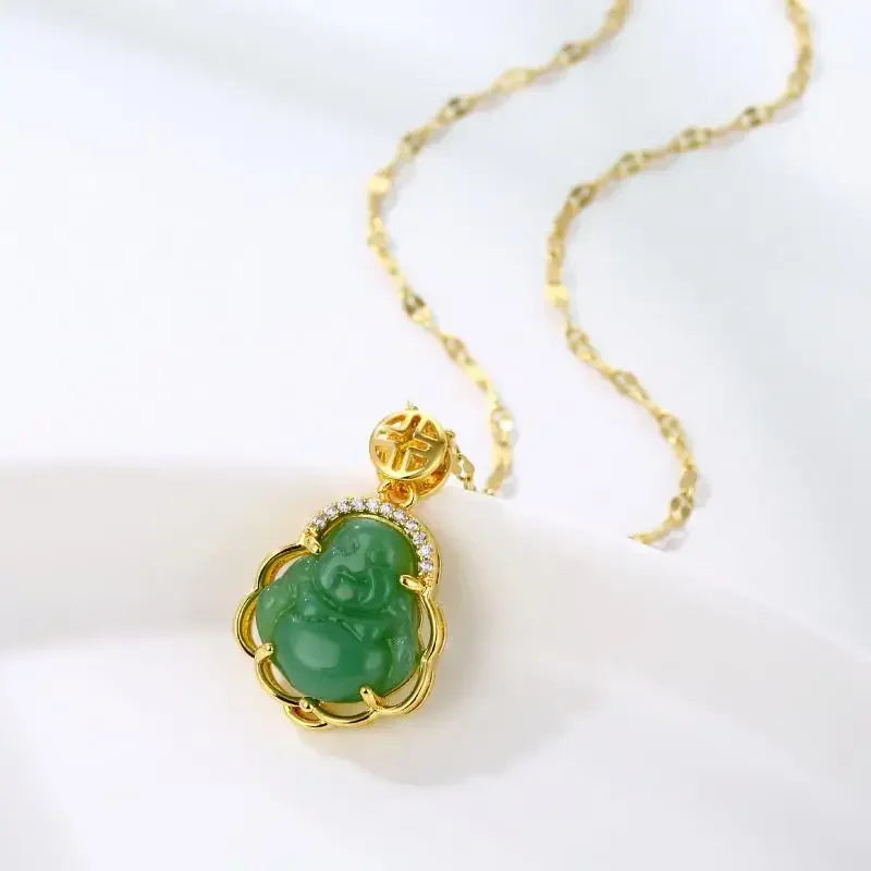 Gawu Box Pendant Can Be Opened Vajra Pestle Six-Character Sutra Zircon Buddha Necklace Male and Female Amulet Jewelry