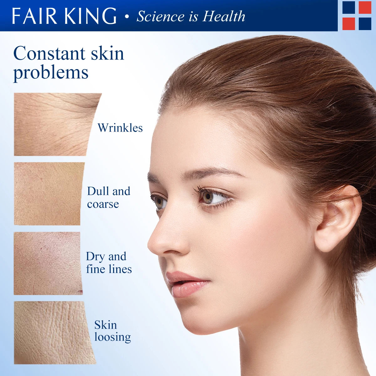 FAIRKING Retinol Anti-Aging Face Cream Reduces Wrinkles and Smoothes Rough Skin Face Skin Care Increase Skin Elasticity 30g