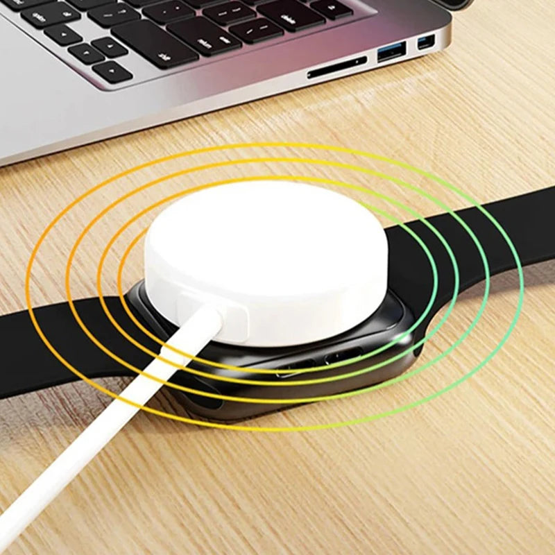 Magnetic Wireless USB A Fast Charger for Apple Watch Ultra Series 10 9 8 7 6 SE Type C Cable Charging for iWatch Series 5 3 2