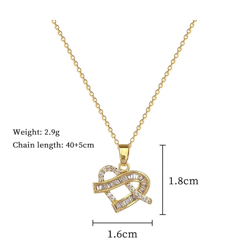 DIEYURO 316L Stainless Steel Butterfly Flower Bowknot Necklace Earrings For Women Girl New Concise Trendy Jewelry Set Gift Party