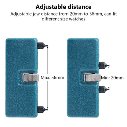 Watch Opener Back Case Adjustable Screw Portable Press Closer Repair Tool Remover Kits Hand Tool Wrench Watch Battery Cover 1PC