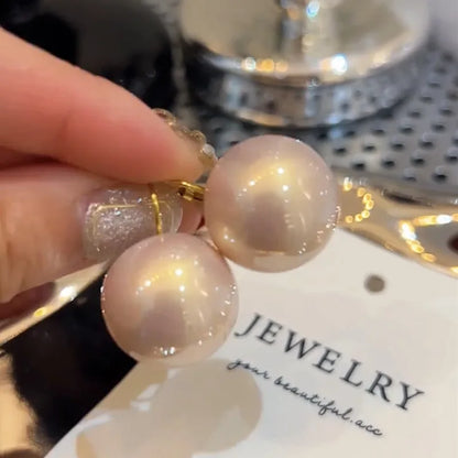 New South Korea Exquisite Fashion Pearl Earrings Temperament Simple Earrings Women's Jewelry