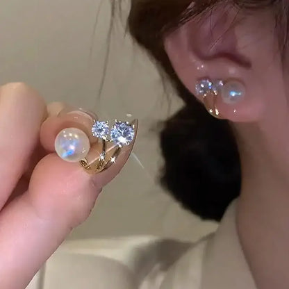 925 Silver Needle Vintage Green Crystal Butterfly Drop Earrings for Women Jewelry New Trending Luxury Zircon Women's Earrings