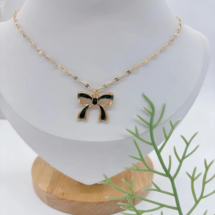 Fashion necklace accessories, collarbone chain 45+5 cm, golden stainless steel chain link necklace, fashion jewelry, adjustable