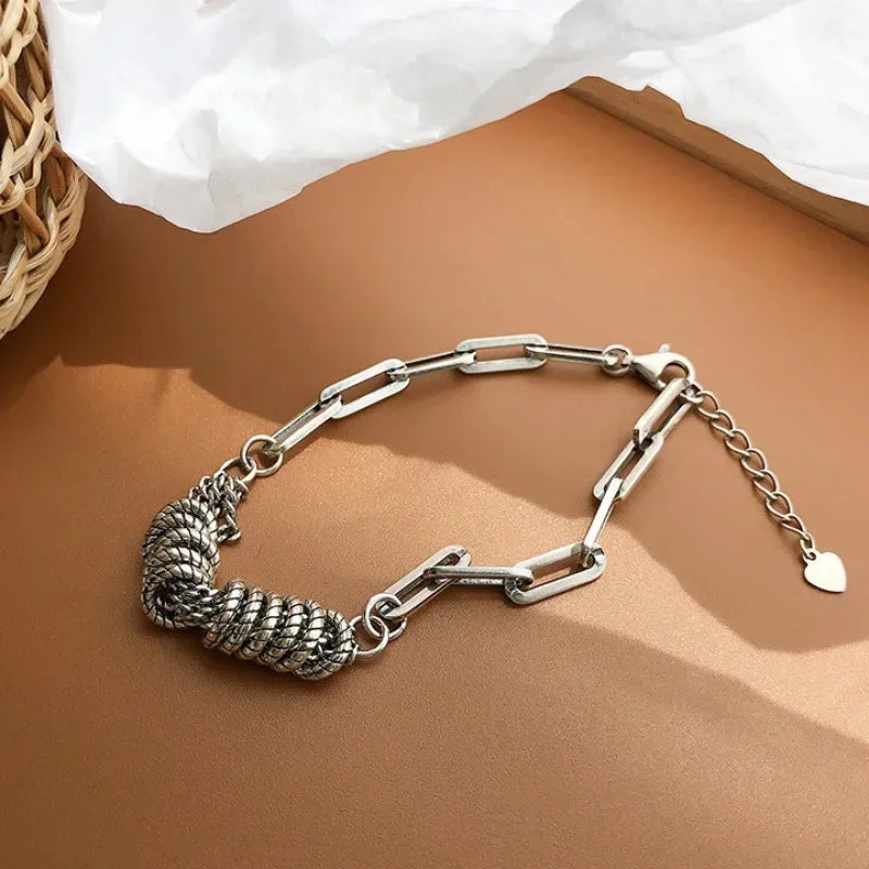 1Pcs Luck Five Leaf Flower Pendant Jewelry Bracelet for Women Gift Fashion Trendy Clover  Bracelet Earring Party Jewelry Gift