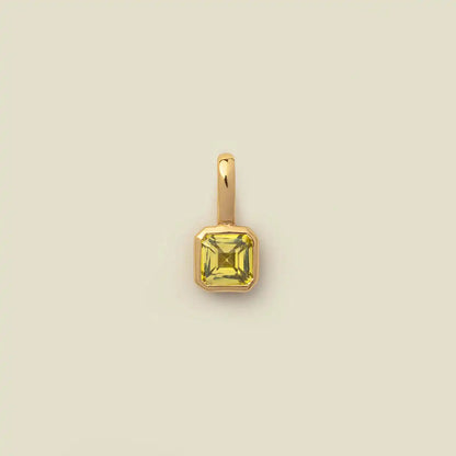 Stainless Steel Pendant DIY Birthstone Necklace for Woman Gold Color Designer Pendant Necklaces Bir
