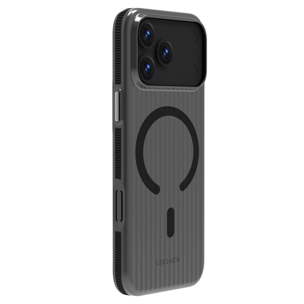 Lereach Magnetic Matte Phone Case for iPhone 17 Pro Max / 17 Air / 17 - PC+Magnet Material, Anti-slip Drop Protection