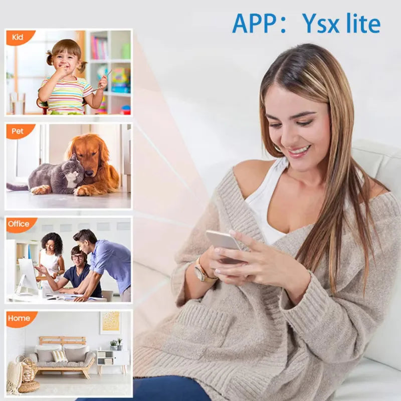 Mini 1080P HD Camera WiFi Wireless Night Vision Motion Detection Video Camera Home Security Camcorder Audio Video Recorder