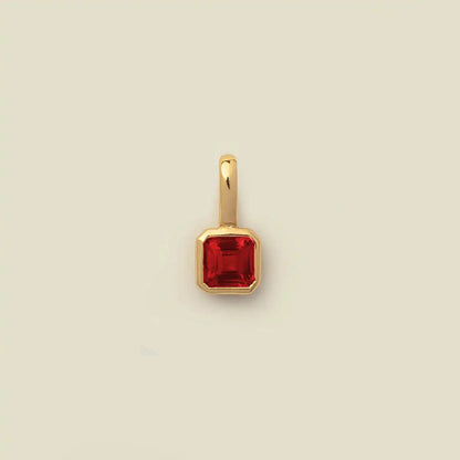 Stainless Steel Pendant DIY Birthstone Necklace for Woman Gold Color Designer Pendant Necklaces Bir