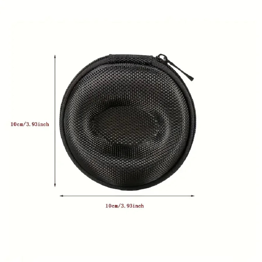 1pc Portable Zipper Travel Watch Case, Dust-proof Single Watch Storage Box for Wristwatches And Smart Watches