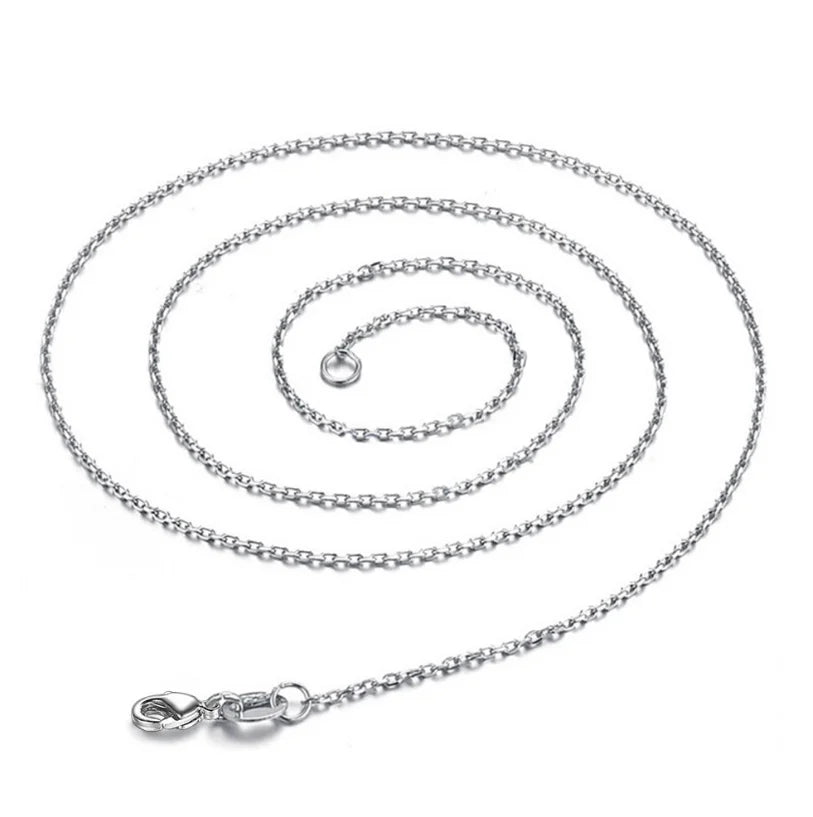 Cute Clover Style Crystal Pendants Necklace For Women Wedding Party Pure 925 Sterling Silver Lady Choker Necklaces Accessory