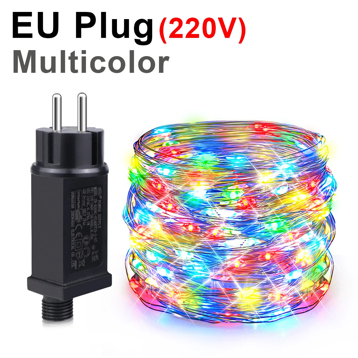 10M-100M Copper Wire Fairy String Lights Wateproof 220V 110V EU US Plug Outdoor Birthdays Party Holiday Wedding Decoration