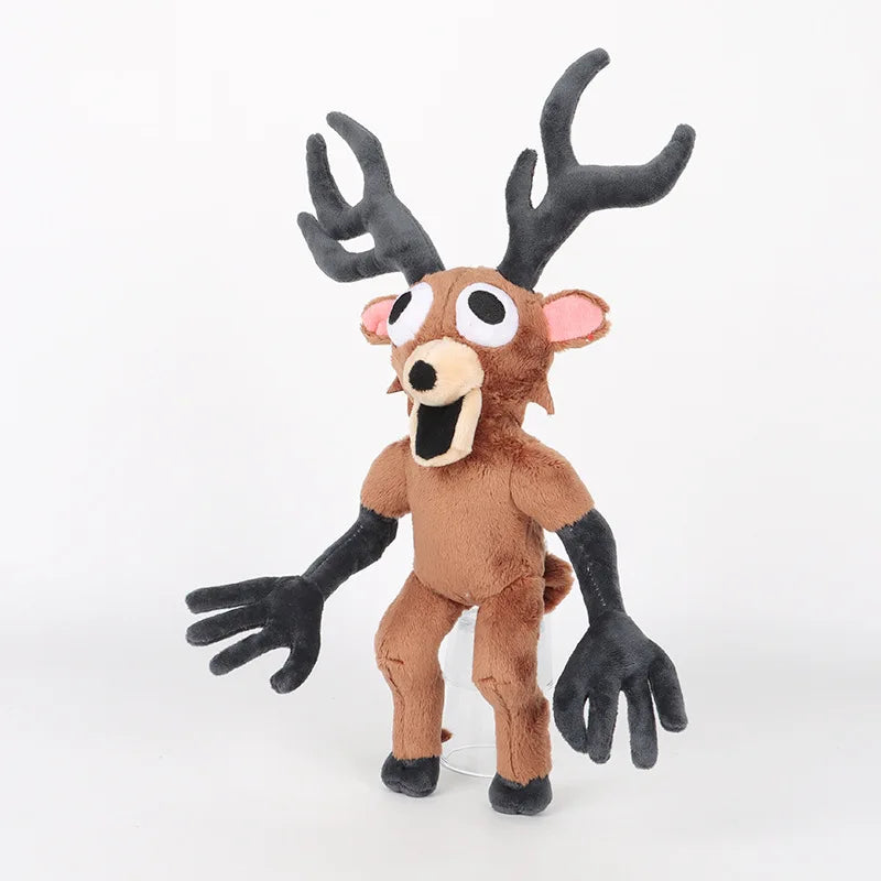 38cm Novelty Cotton 99 Nights In The Forest Deer Game Plush Toys Soft Stuffed Animal Plush Doll for Kids Birthday Halloween Gift