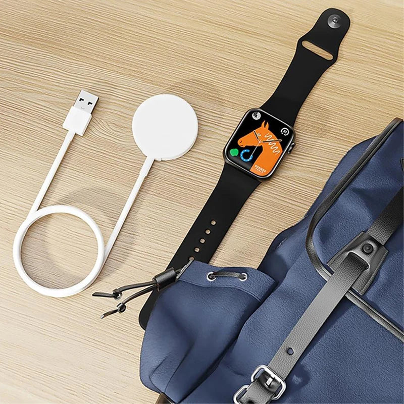 Magnetic Wireless USB A Fast Charger for Apple Watch Ultra Series 10 9 8 7 6 SE Type C Cable Charging for iWatch Series 5 3 2