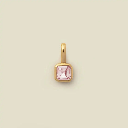 Stainless Steel Pendant DIY Birthstone Necklace for Woman Gold Color Designer Pendant Necklaces Bir