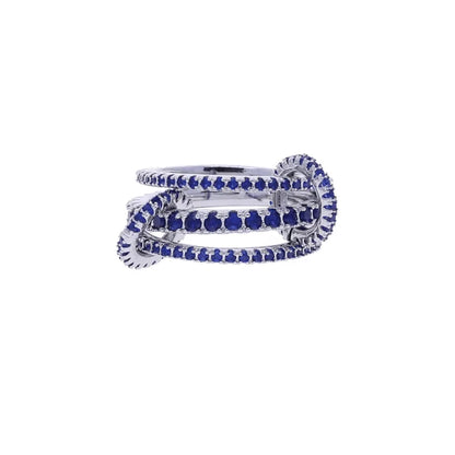 Stacking Engagement Band Rings For Women Plain Micro Paved 5A CZ Mix Color Multi Pieces Stack Full Finger Jewelry