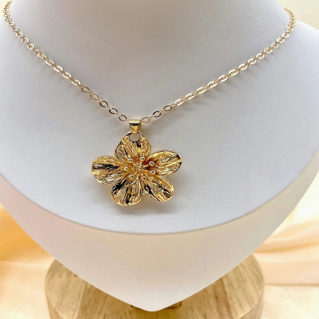 Fashion necklace accessories, collarbone chain 45+5 cm, golden stainless steel chain link necklace, fashion jewelry, adjustable