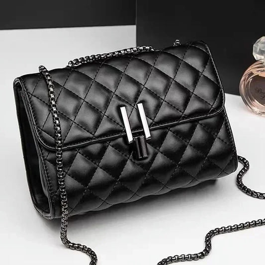 JBTP New Single Female Shoulder Bag New Style Fashion Chain Bag Student Single Shoulder Messenger Bags Women Leather Handbags