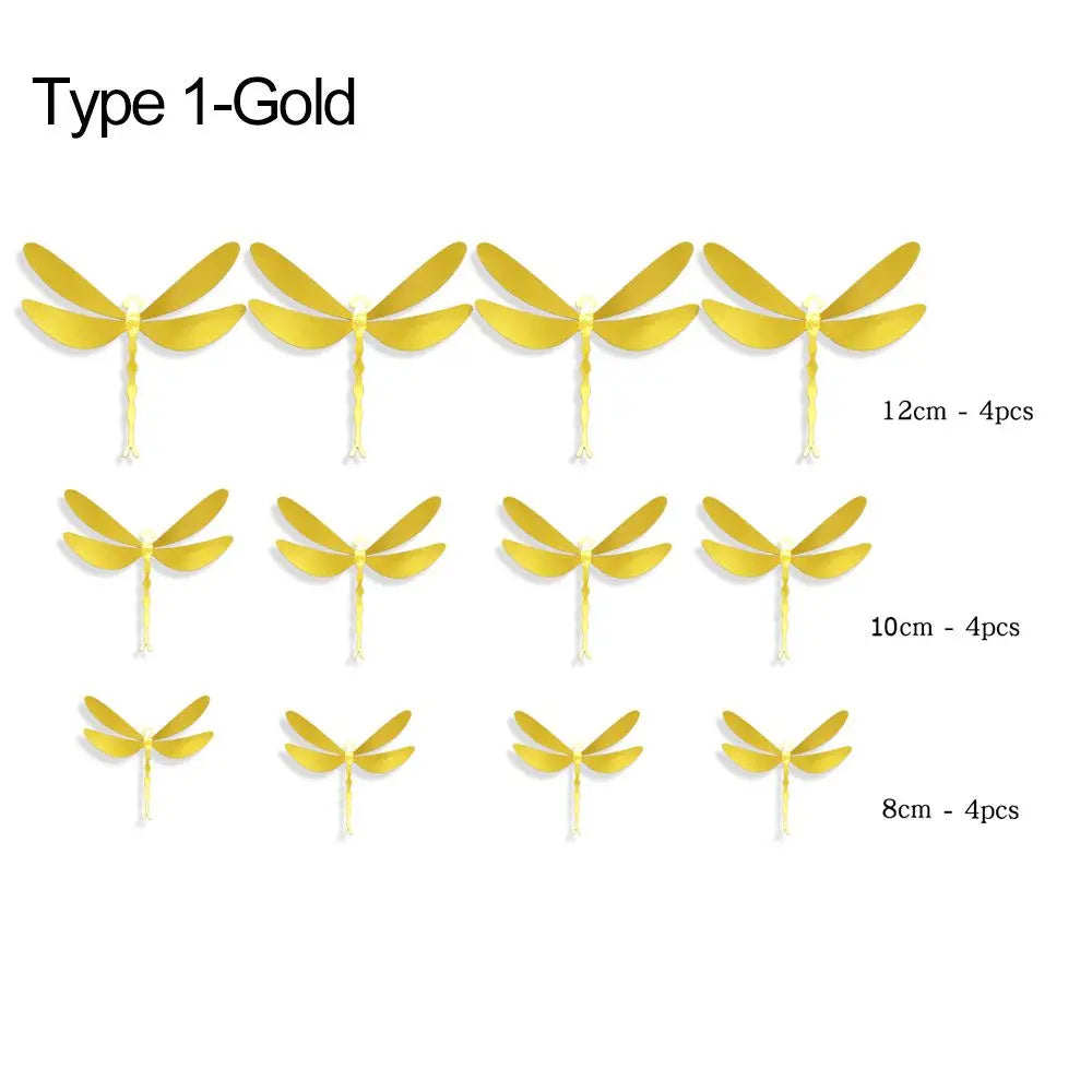 12Pcs/Set 3D Hollow Butterfly Wall Decals Stickers DIY Butterflies Art Wall Decor Wedding Festival Wallpaper Home Decoration