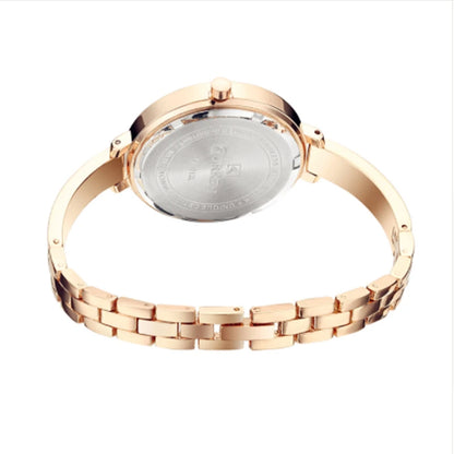 CURREN Fashion Gold Women Watches Stainless Steel Ultra Thin Quartz Watch Woman Romantic Clock Women's Watches with box