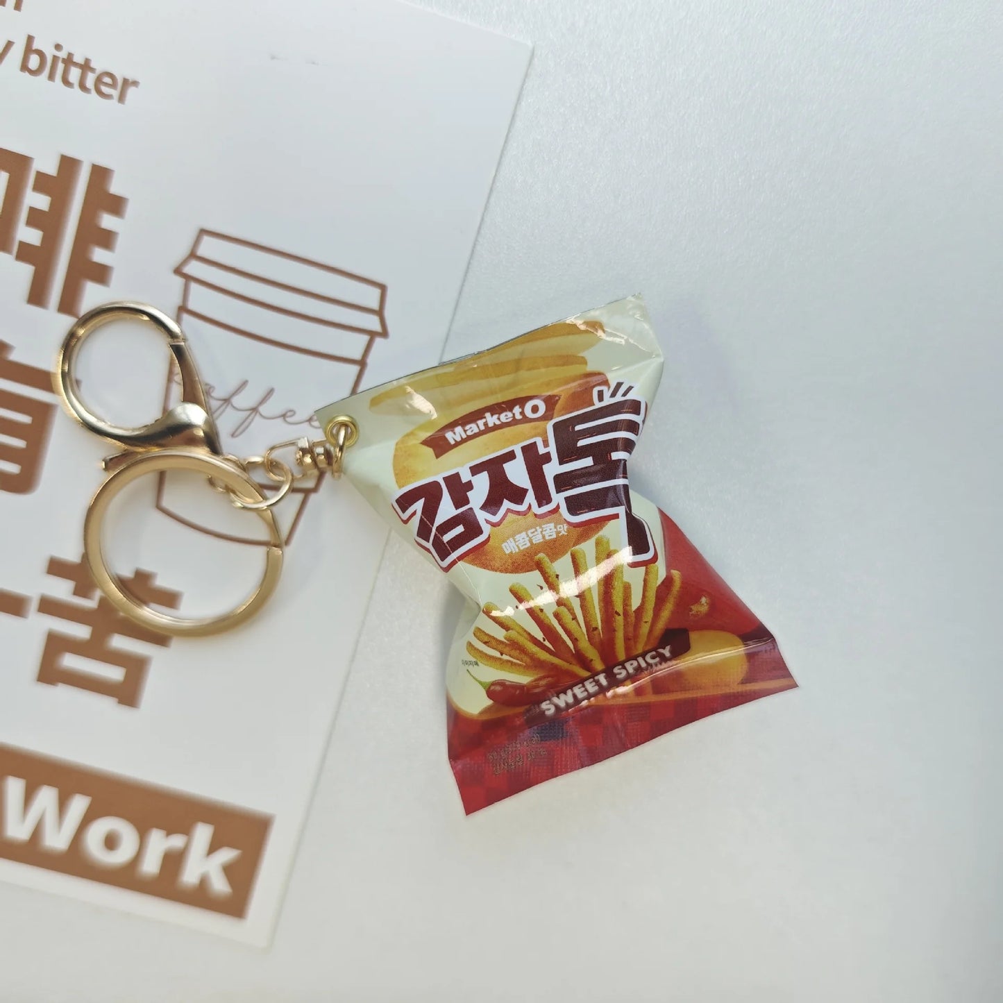 Simulation Instant Noodles Keychain On The Phone Mini Snacks Pendant Bag Pendant Christmas Gifts For The New Year