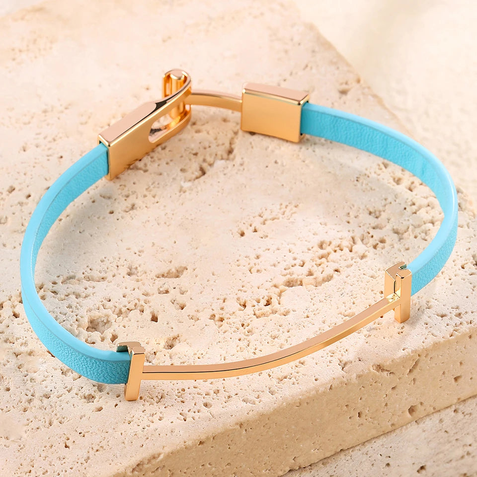 Exquisite Blue Element Bracelets Are Suitable For Summer Travel, Parties, And Banquets To Wear Fashionable Jewelry